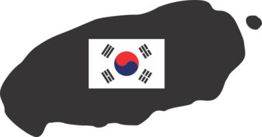 Jeju island pin map location png