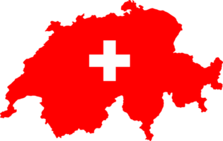 Suiza bandera alfiler mapa ubicación png