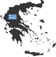 grekland flagga stift Karta plats png