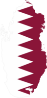 Qatar flag pin map location png