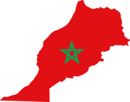 Morocco flag pin map location png