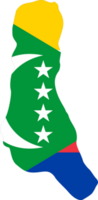 Comoros flag pin map location png