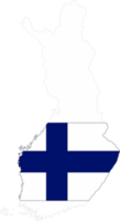 Finnland Flagge Stift Karte Ort png