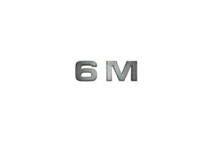 6 million subscribers celebration greeting Number with star wars design png