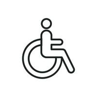 Disable icon vector design illustration