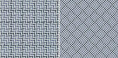 Fabric plaid tartan. Check texture vector. Background textile pattern seamless. vector