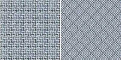 Fabric plaid tartan. Check texture vector. Background textile pattern seamless. vector