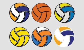 vóleibol svg diseño vector