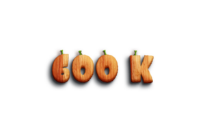 600 k les abonnés fête salutation nombre avec citrouille conception png