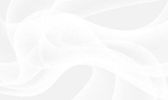 Abstract white curve wave fluid aqua light smooth design modern futuristic background vector