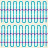 Endless Abstract Zig Zag Waves Pattern Background. vector