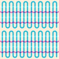 Endless Abstract Zig Zag Waves Pattern Background. vector