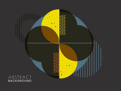 Abstract Geometric Pattern Background. vector