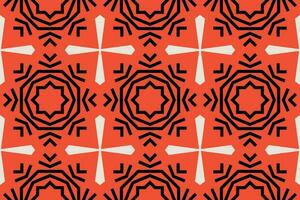 Seamless Infinite Geometric Background Pattern vector