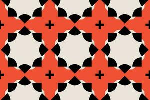 Seamless Infinite Geometric Background Pattern vector