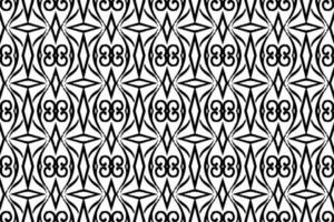 Seamless batik pattern,geometric tribal pattern,it resembles ethnic boho,aztec style,ikat style.luxury decorative fabric black and white seamless pattern for famous banners. vector