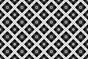 sin costura batik patrón, geométrico tribal patrón se parece étnico bohemio, azteca estilo, ikat estilo.lujo decorativo tela negro y blanco sin costura modelo para famoso pancartas vector