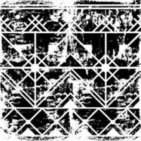 geométrico folklore ornamento en grunge antecedentes. tribal étnico vector textura