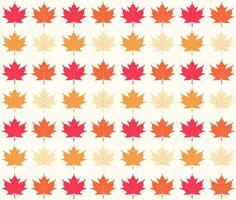 Autumn colorful leaves pattern. Seasonal content. vector