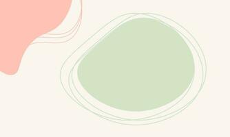 vector abstract summer background soft colors. Horizontal banner