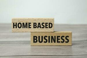 home based business , business, financial concept. For business planning photo