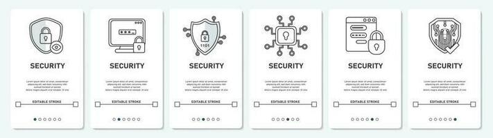 Shield Security With Padlock and Key Logo Banner Icon Menu vector