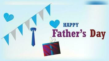 Background birthday party invitation happy father's day.For design template thema father 's day. vector