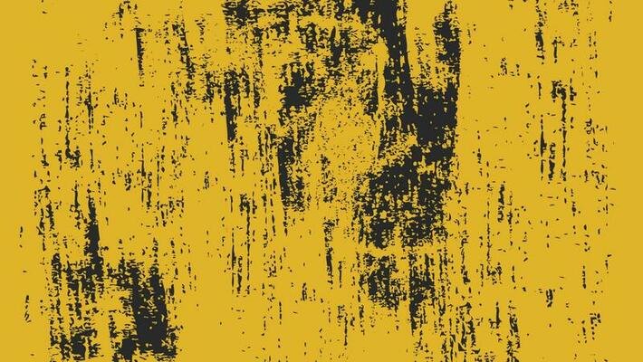 Abstract Yellow Black Grunge Texture Background