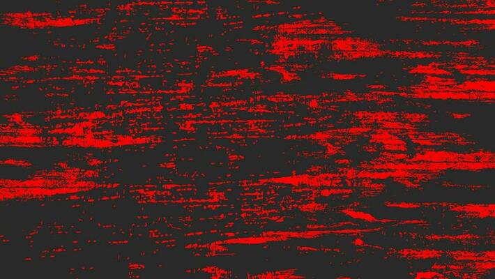 Abstract Red Grunge Texture Design In Black Background