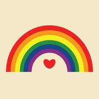 Pride Rainbow, Happy Pride Element, LGBTQ Decorative Vector