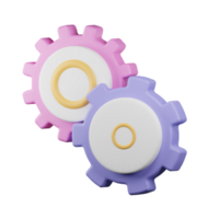 double gears icon png