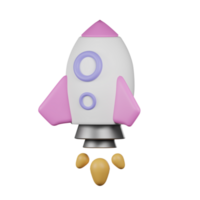 flying rocket icon png