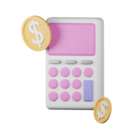 calculator with money icon png