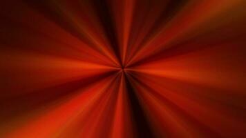 Animation loop of  red light radial shine ray abstract video