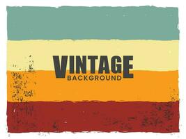 Vintage Background With Brush Stroke Effect. vector