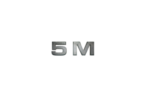 5 million subscribers celebration greeting Number with star wars design png