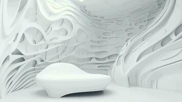 The room has an all-white color shake in with hypothetical plans brightening the dividers, giving it a cutting edge vibe. Creative resource, Video Animation