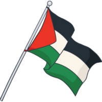 Flagge von Palästina png