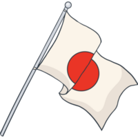 Japans flagga png