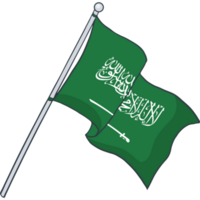 drapeau de l'Arabie saoudite png