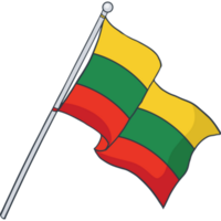 vlag van litouwen png