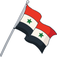 vlag van syrië png