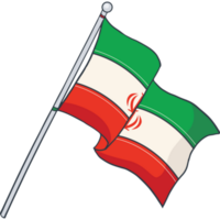 Irans flagga png