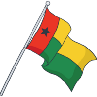 bandeira da guiné-bissau png