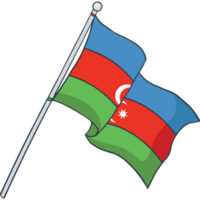 vlag van azerbeidzjan png