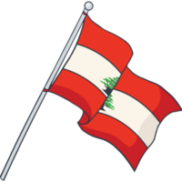 vlag van libanon png