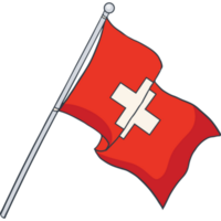 Flagge von schweizerisch png