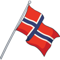bandeira da noruega png