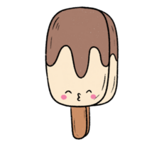 kissing ice cream png