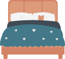 bed, huis apparaat, knus meubilair. png